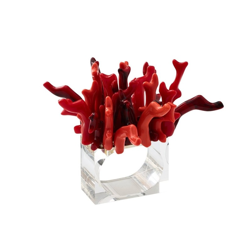 Amalfi Napkin Ring, Set of 4 in a Gift Box