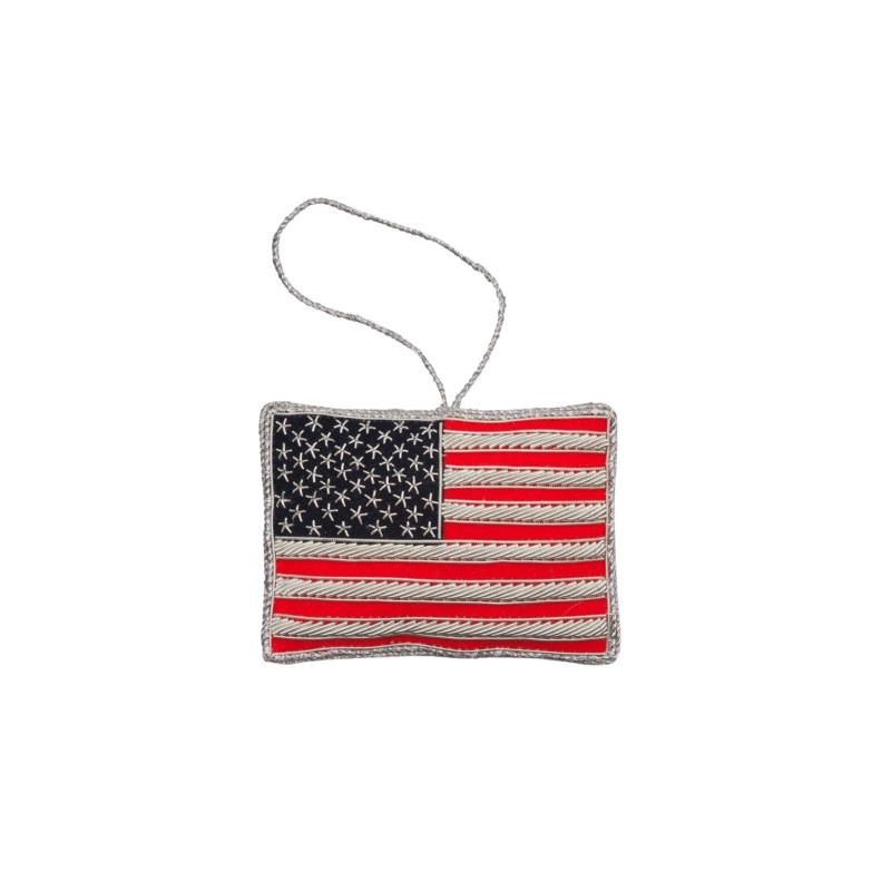 American Flag Ornament