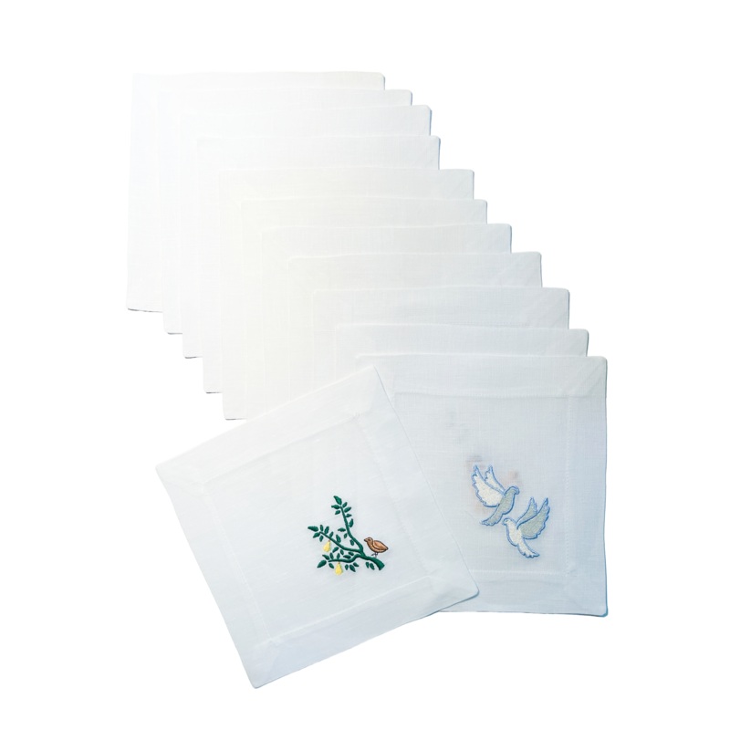 12 Days of Christmas Cocktail Napkins